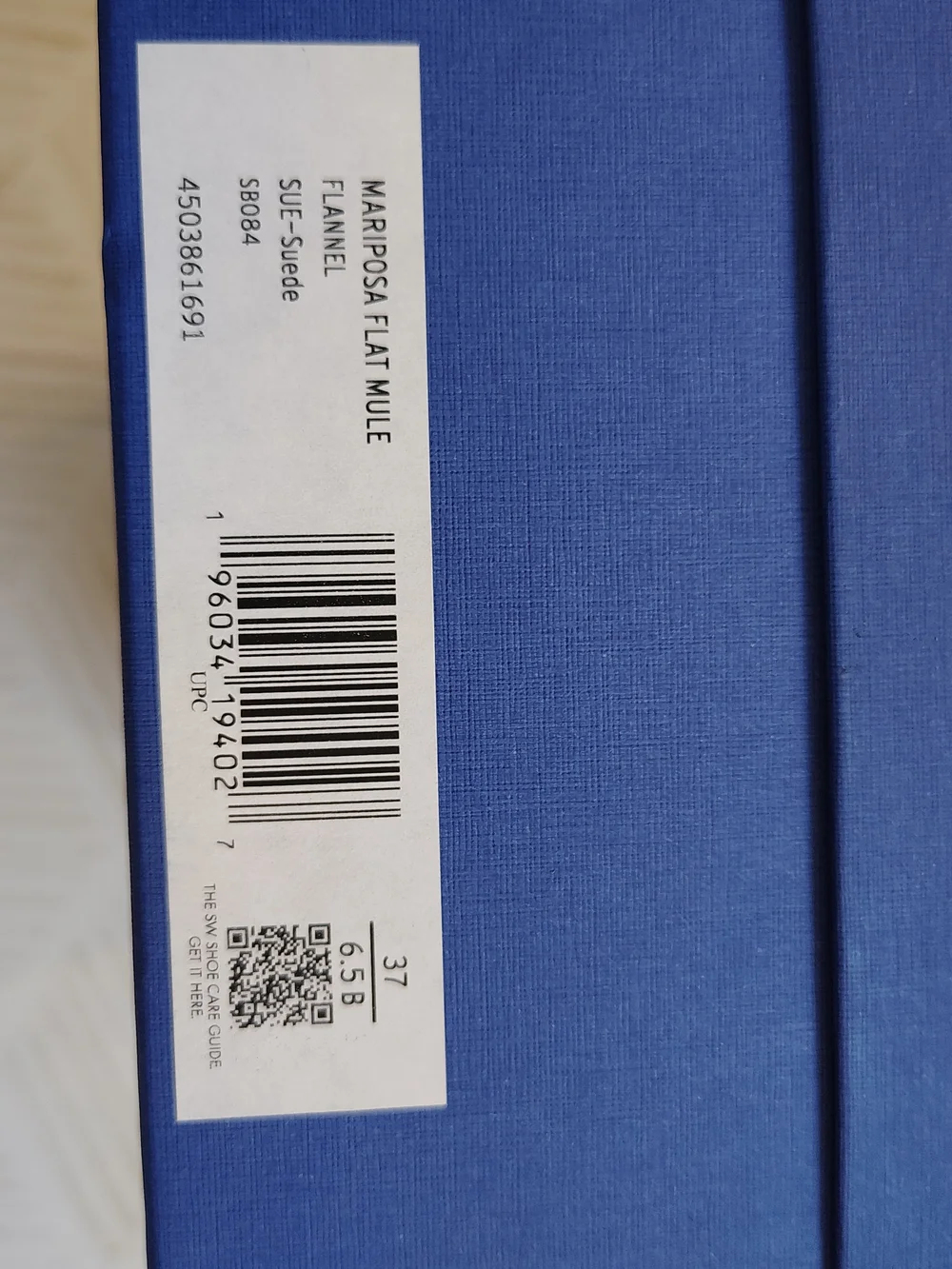 Stuart Weitzman Mariposa Flannel Suede Flat Mules Nib 6.5 - Picture 4 of 5